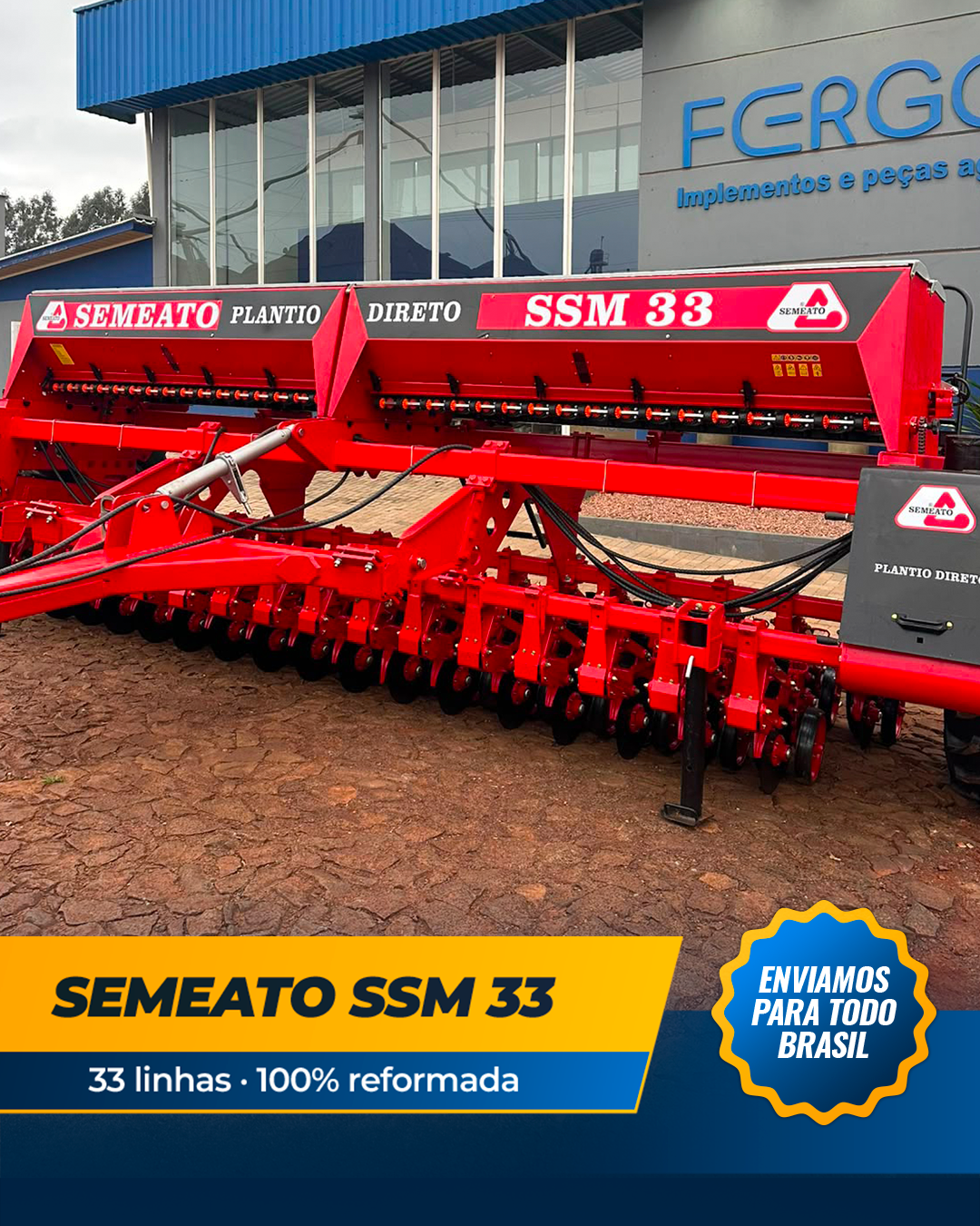 FerGel Facebook ad: Semeadoras e Plantadeiras Fergel - Qualidade de novo…