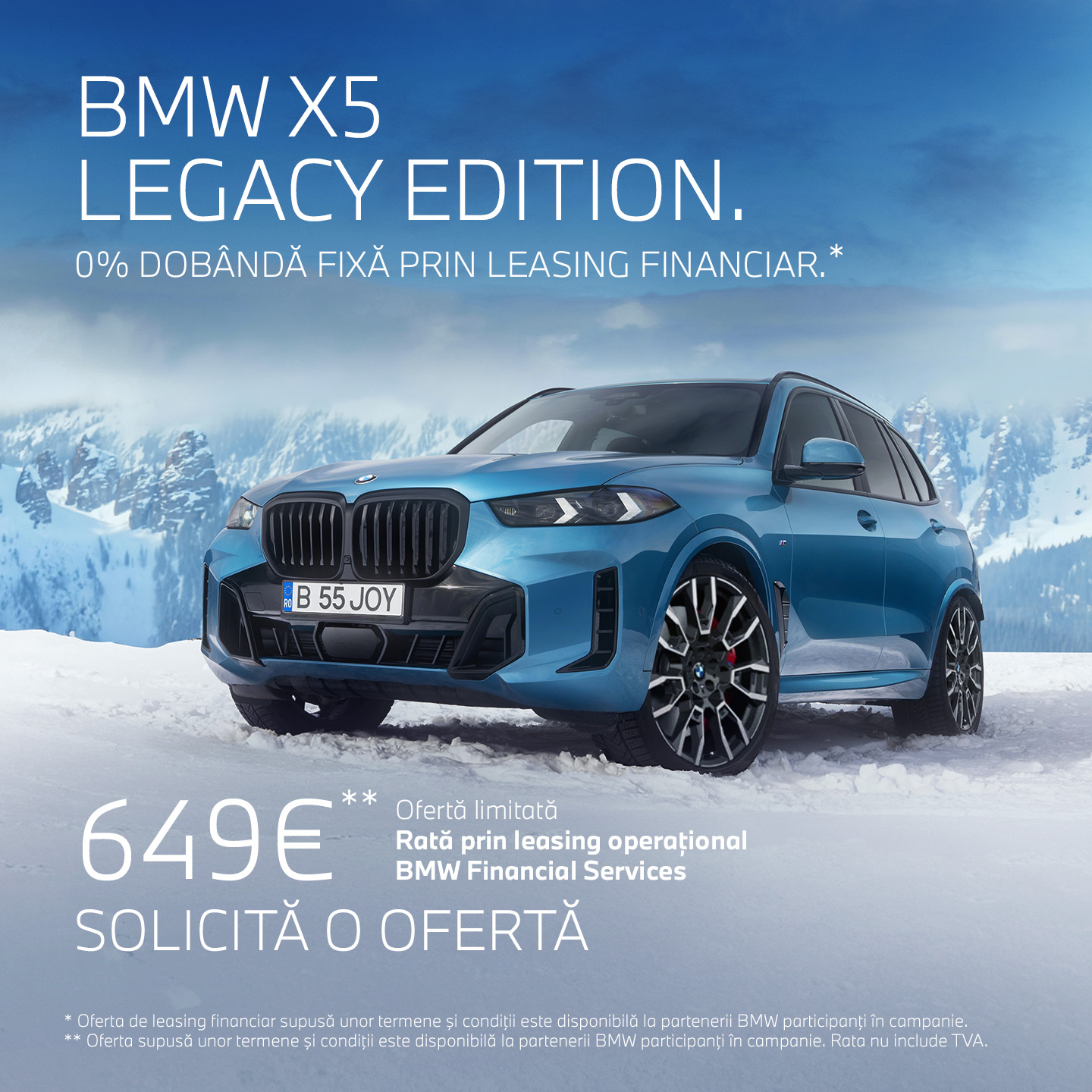BMW România Facebook ad: O ediţie limitată dedicată performanţelor unui model…