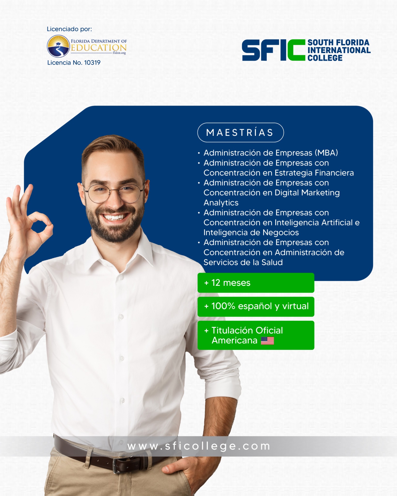 South Florida International College - SFIC Facebook ad from Mar 28, 2026