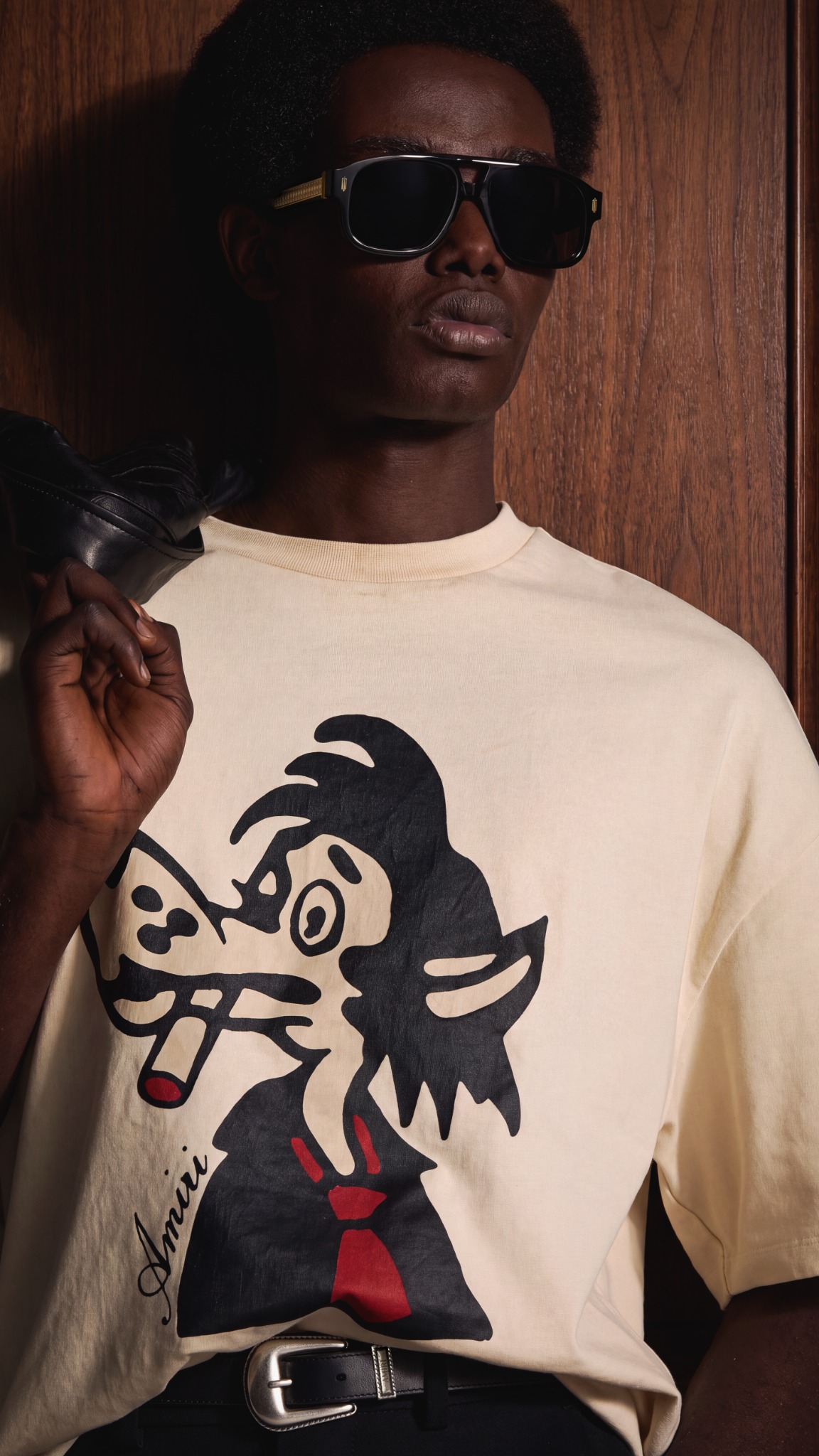 AMIRI Facebook ad: NEW IN MEN'S TEES