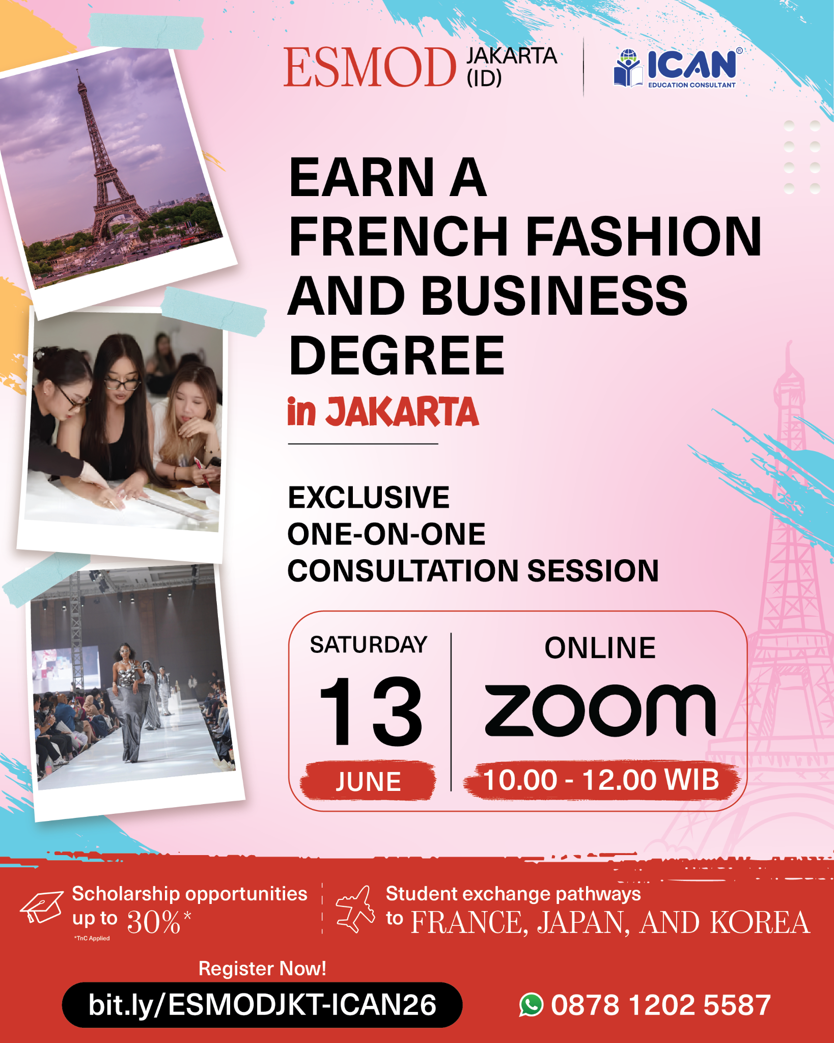 ICAN Education Consultant Facebook ad from May 29, 2026