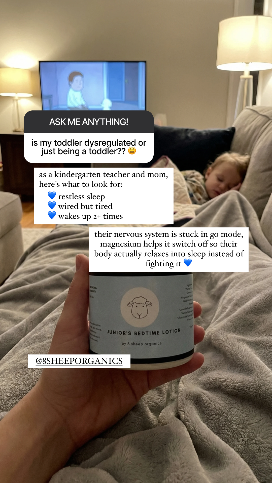 8 Sheep Organics Facebook ad
