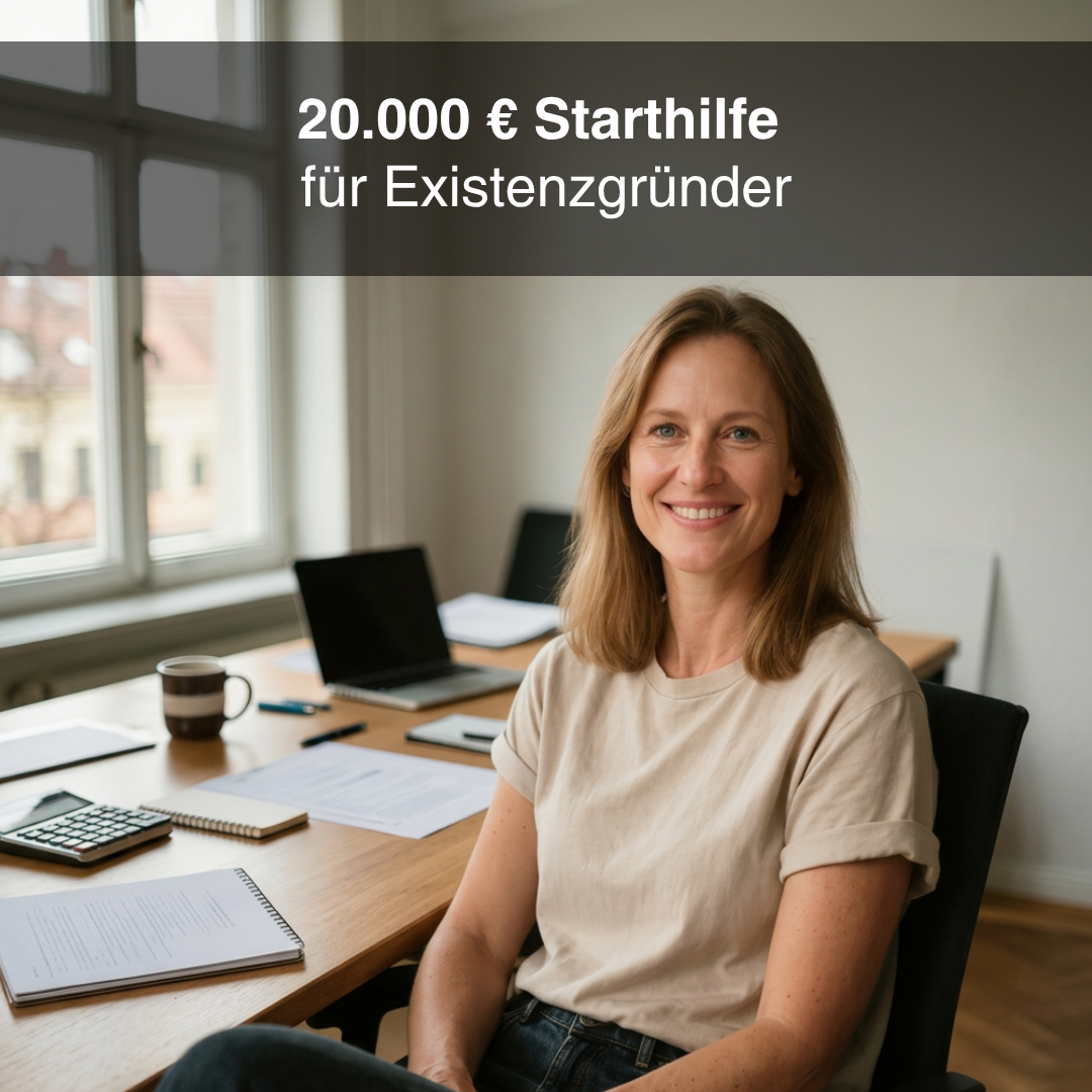 unternehmenswelt.de Facebook ad: Bis zu 20.000 € Starthilfe