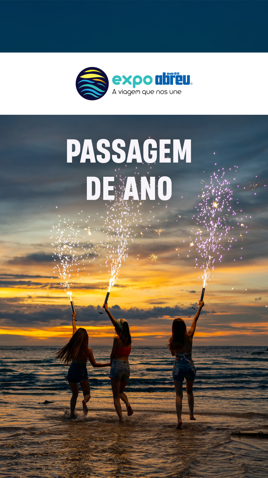 Agência Abreu Facebook ad: Passagem de Ano