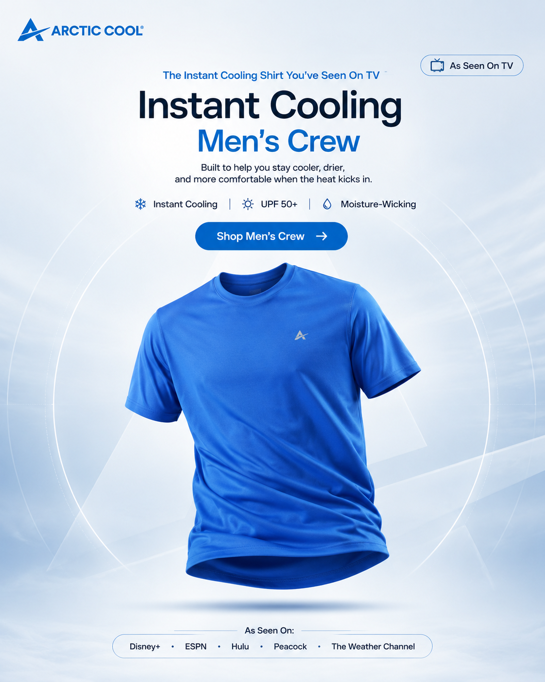 Arctic Cool Facebook ad