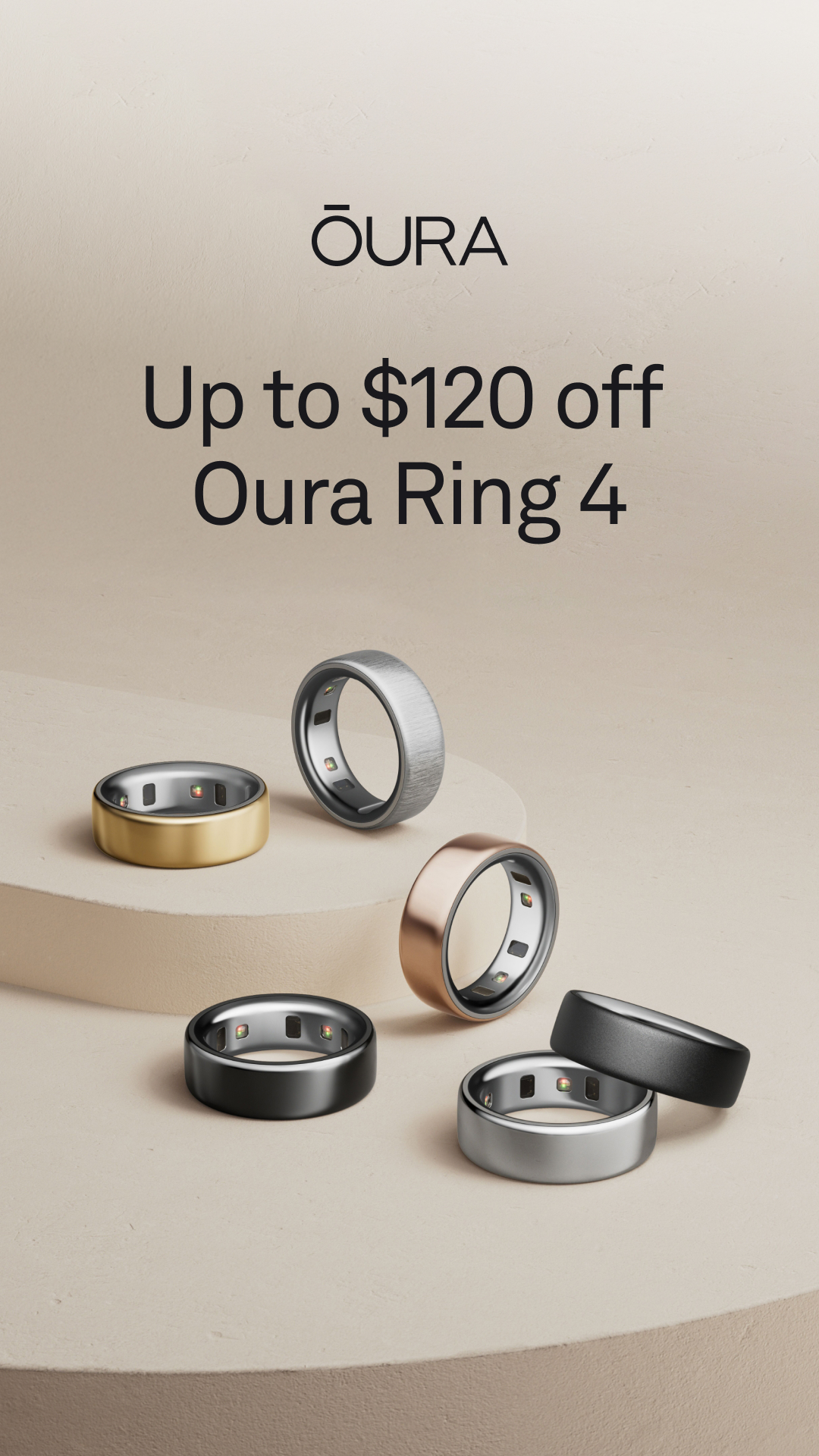 ŌURA Facebook ad