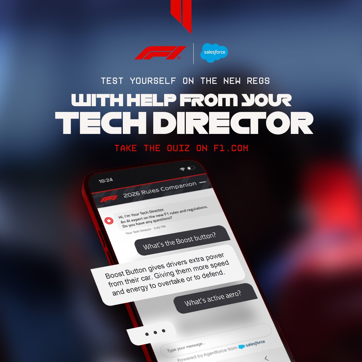 F1 Facebook ad