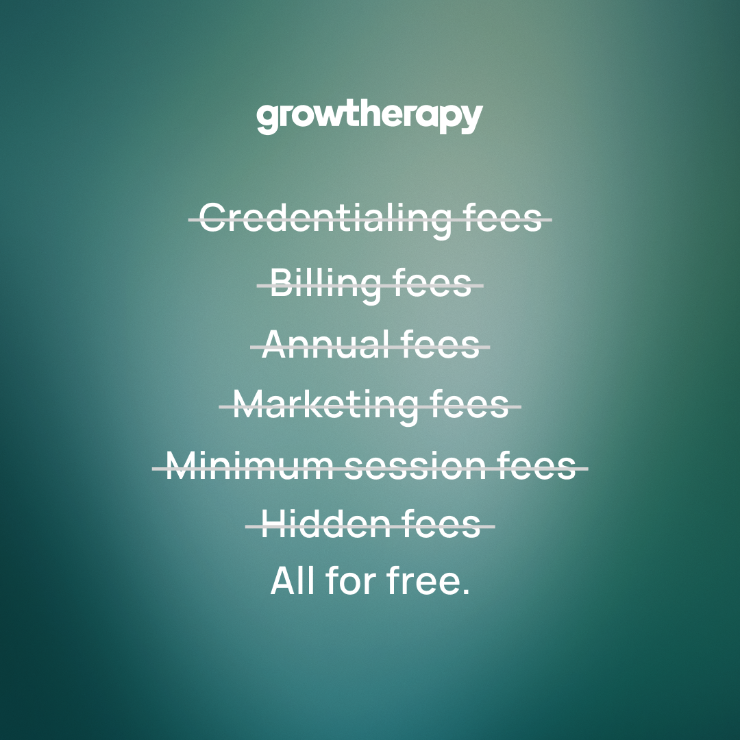 Grow Therapy Facebook ad