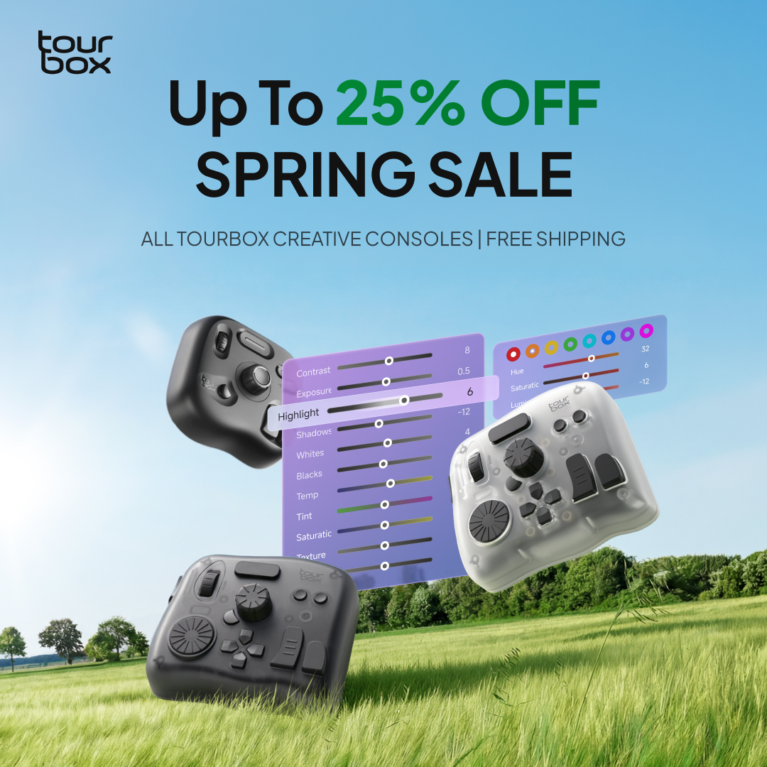 TourBox Facebook ad