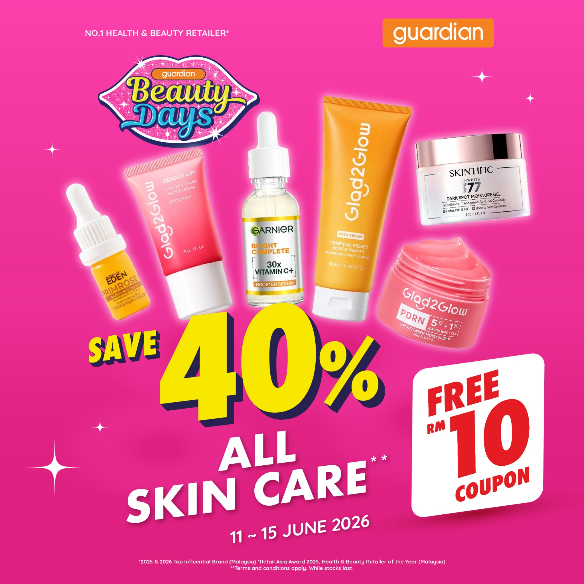 Guardian Health & Beauty Facebook ad