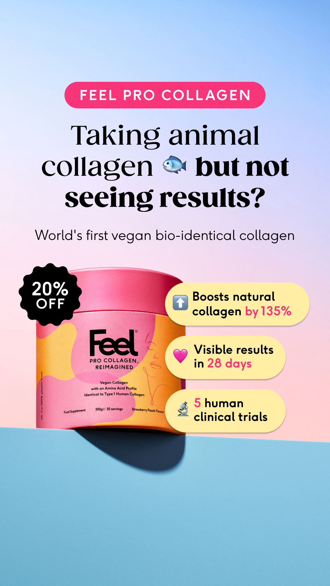 Feel Facebook ad