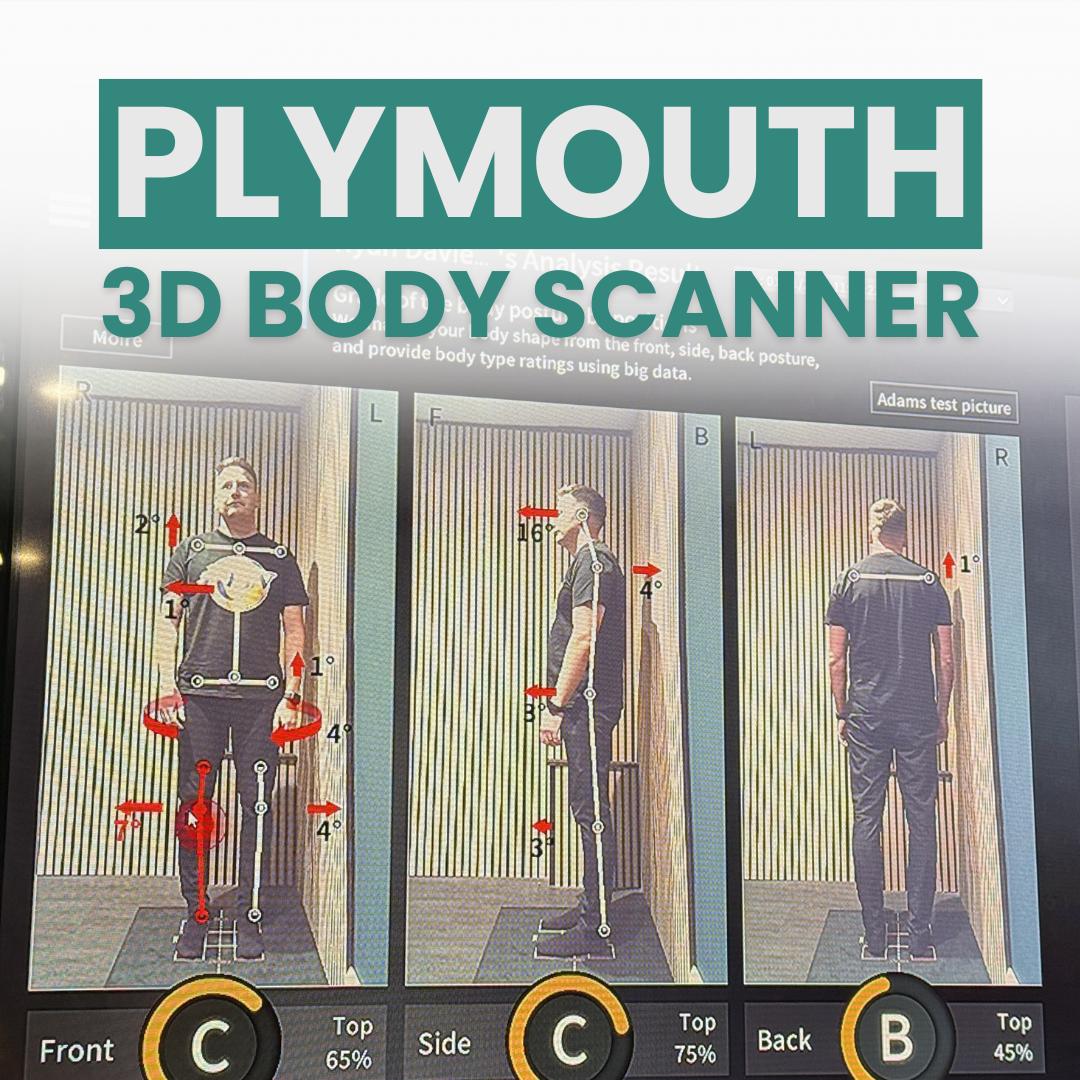 Proactive Osteopathy & Sport Therapy Clinic Facebook ad: 3D Body Scan for £75!