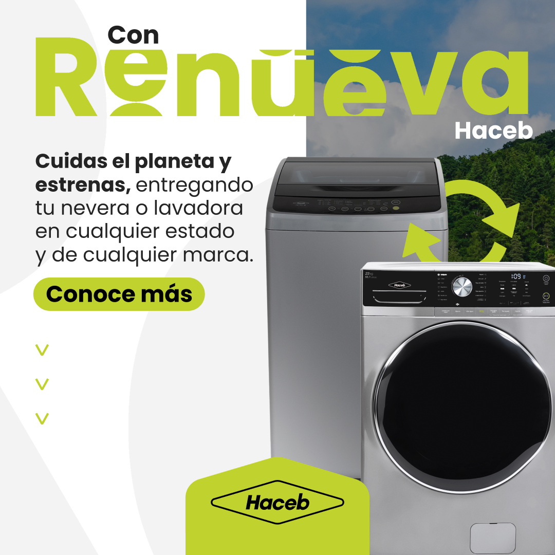 Haceb Facebook ad: Renueva Haceb