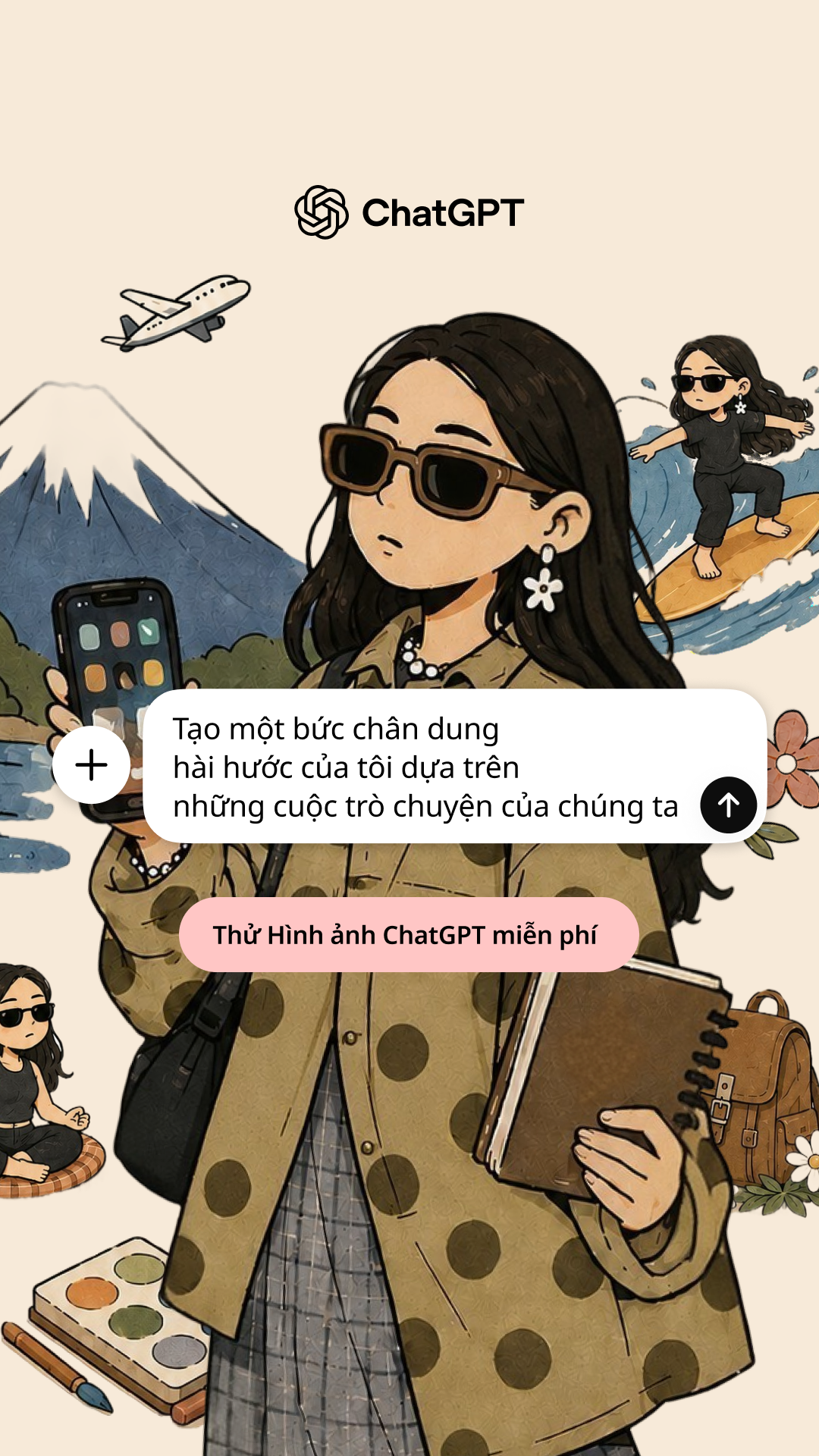 ChatGPT Facebook ad