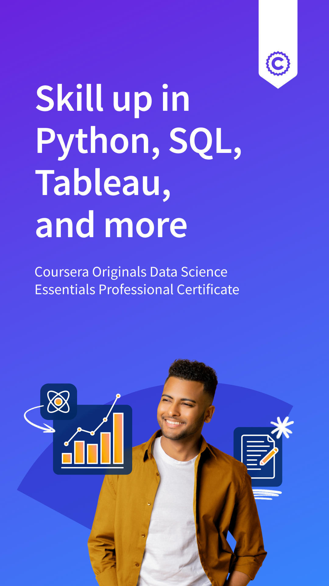Coursera Facebook ad