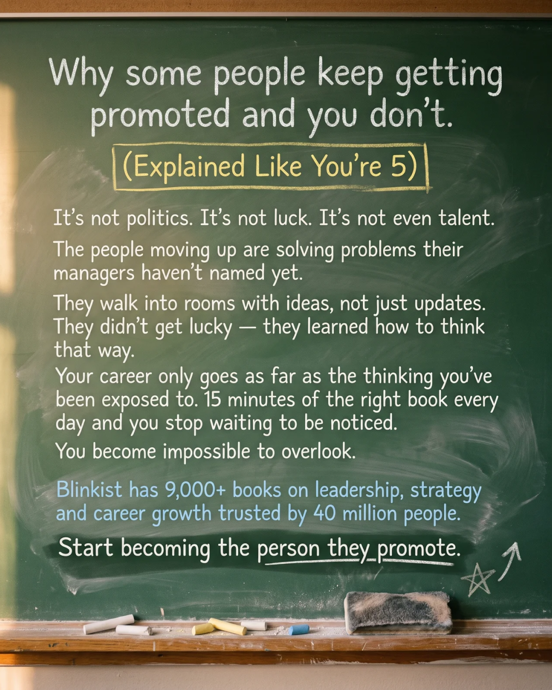 Blinkist Facebook ad
