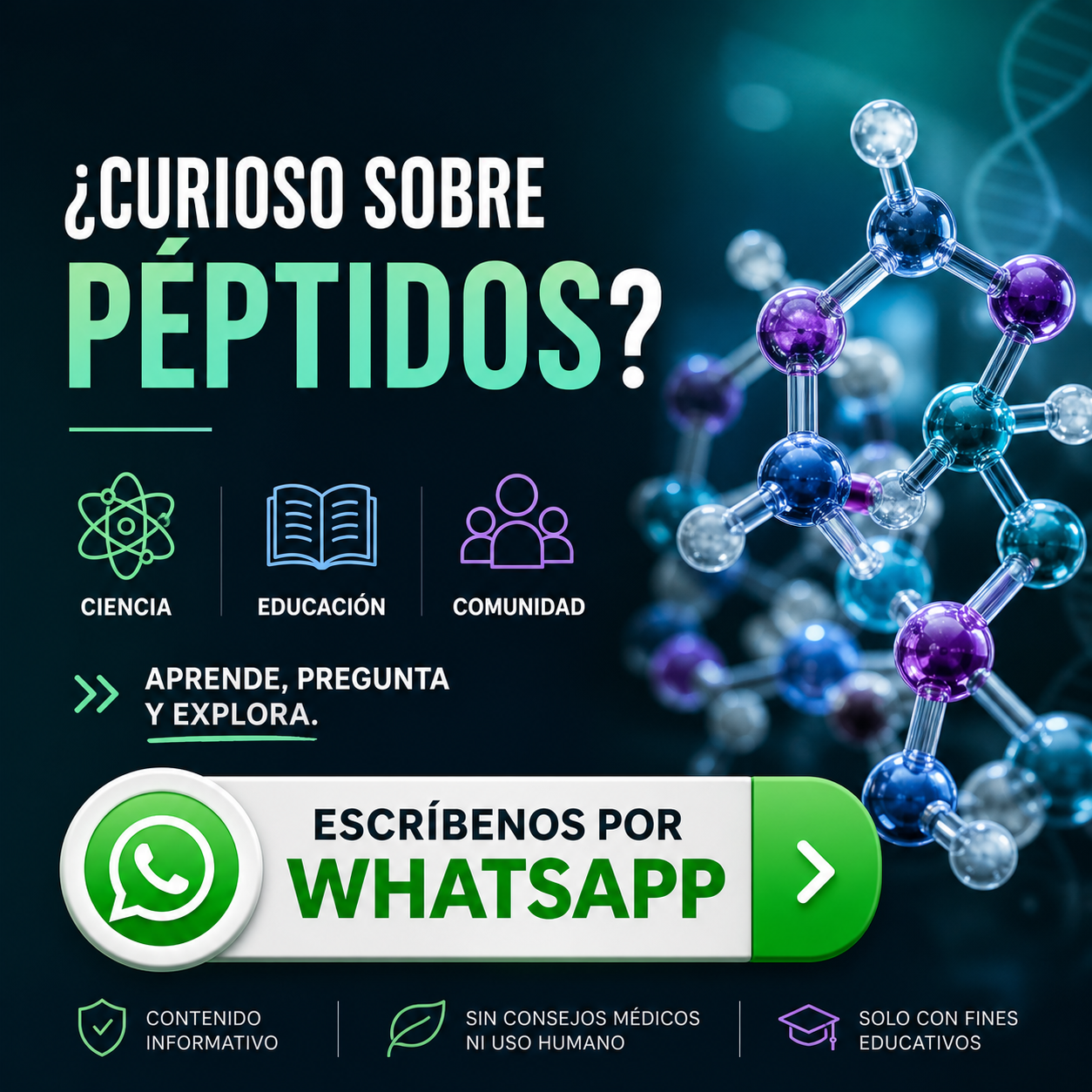 Peptides Costa Rica Facebook ad: ¿Te interesa conocer más sobre la investigación con…