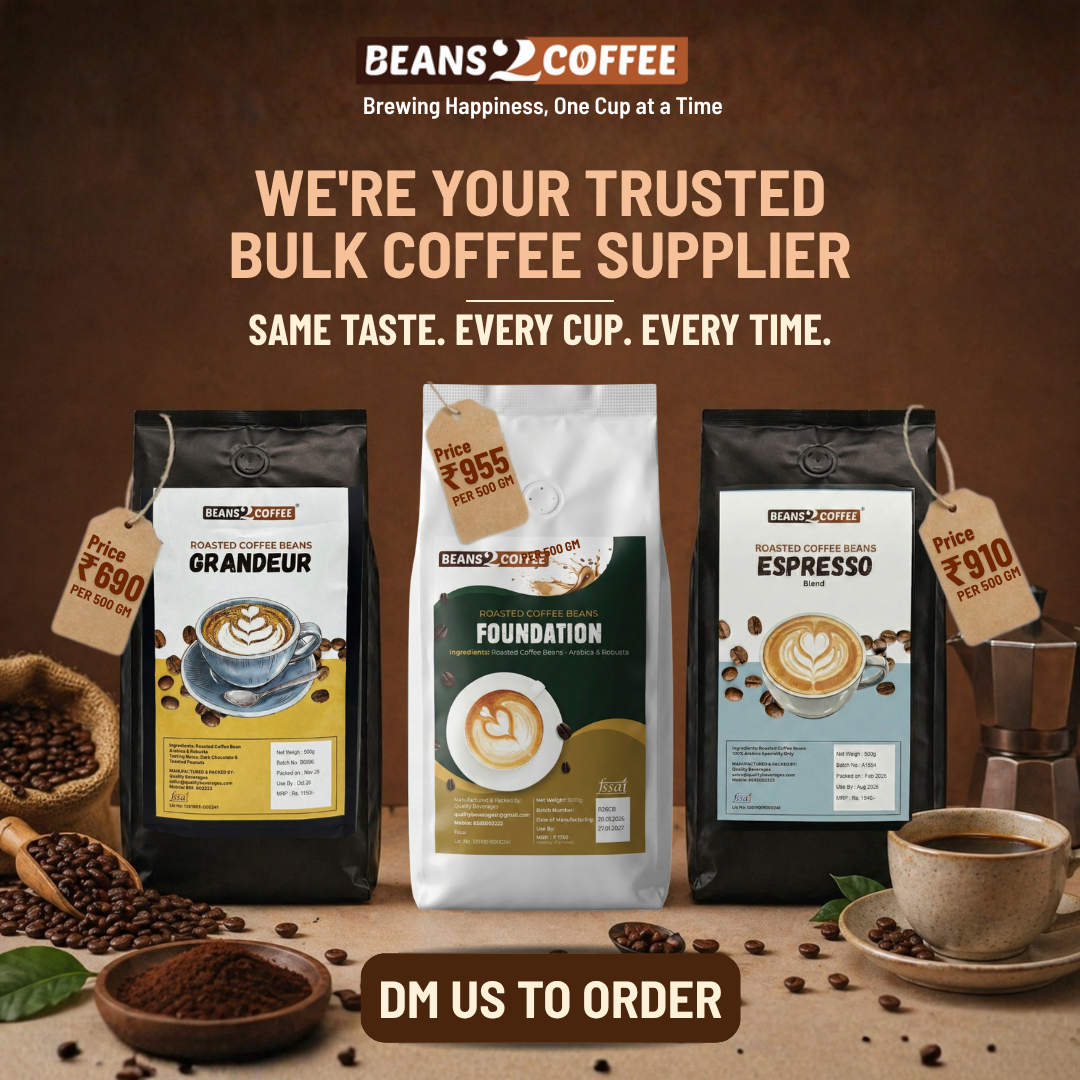 Beans2coffee Facebook ad
