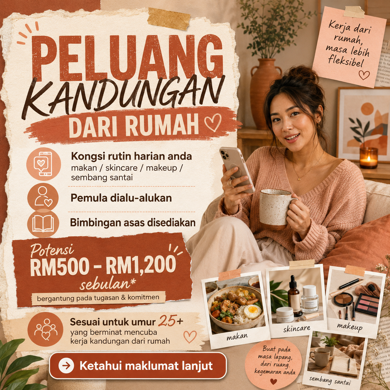 DQFLKehucg2 Facebook ad: FortunePapa Malaysia - Earn Cash by Visiting Brand Websites