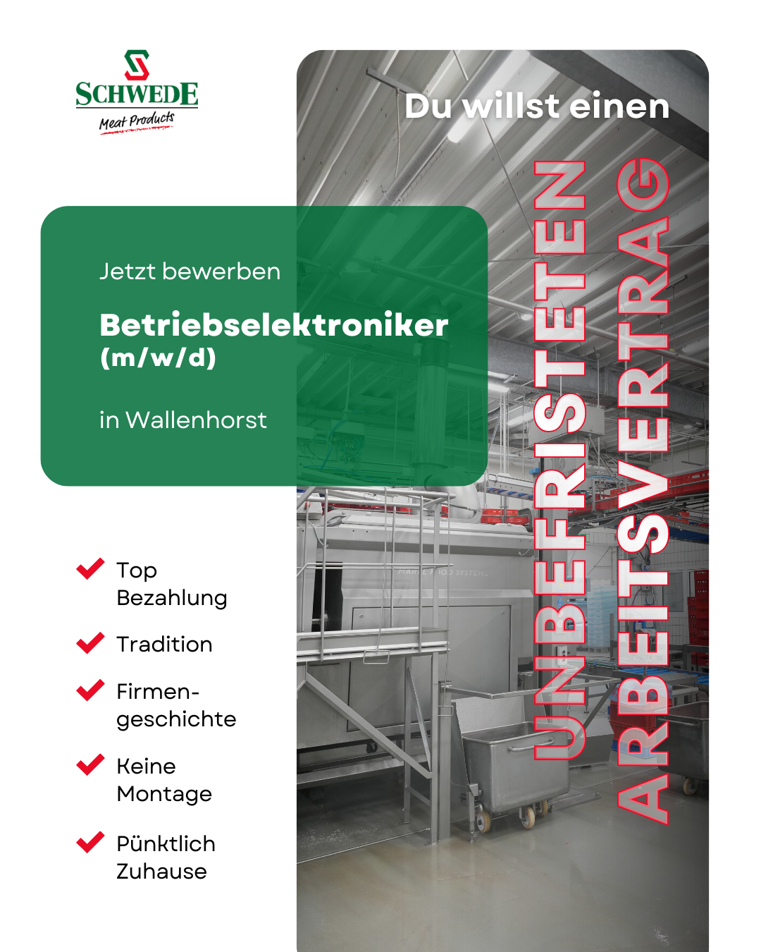 Schwede Meat Products Facebook ad: In 56 Sekunden bewerben!