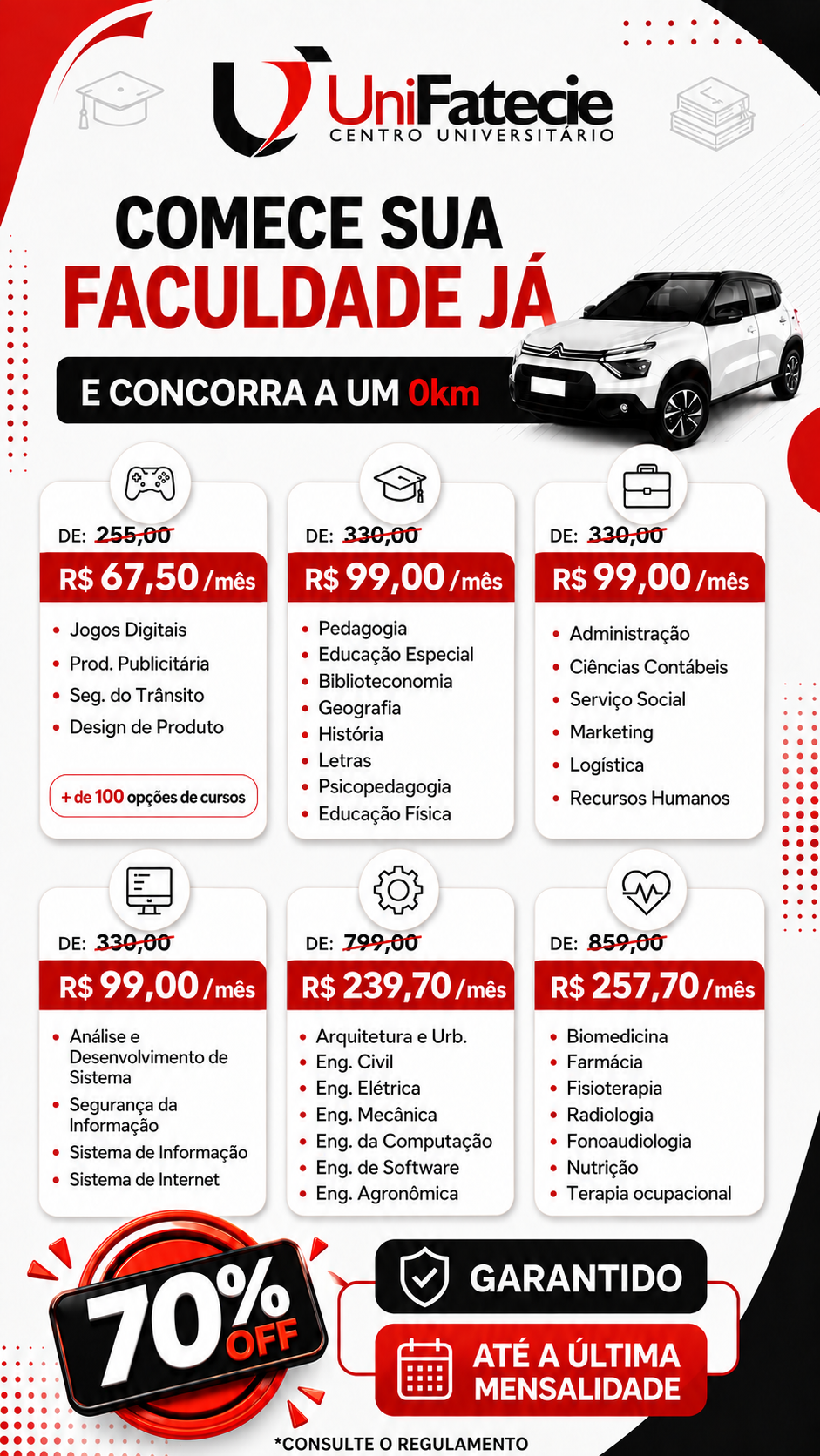 unifatecie_teresopolisrj Facebook ad: Aproveite!