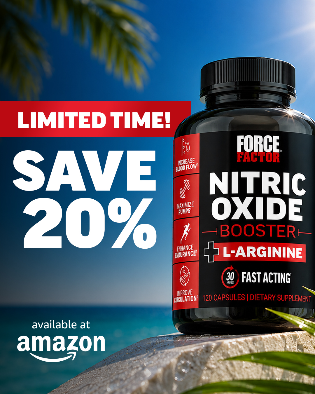 Force Factor Facebook ad