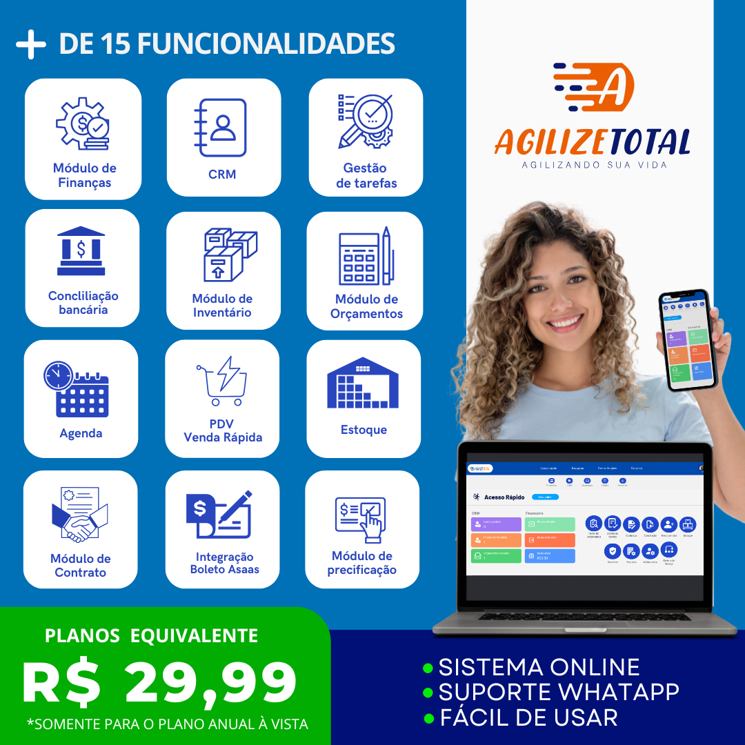 Agilize Total Facebook ad: Converse conosco
