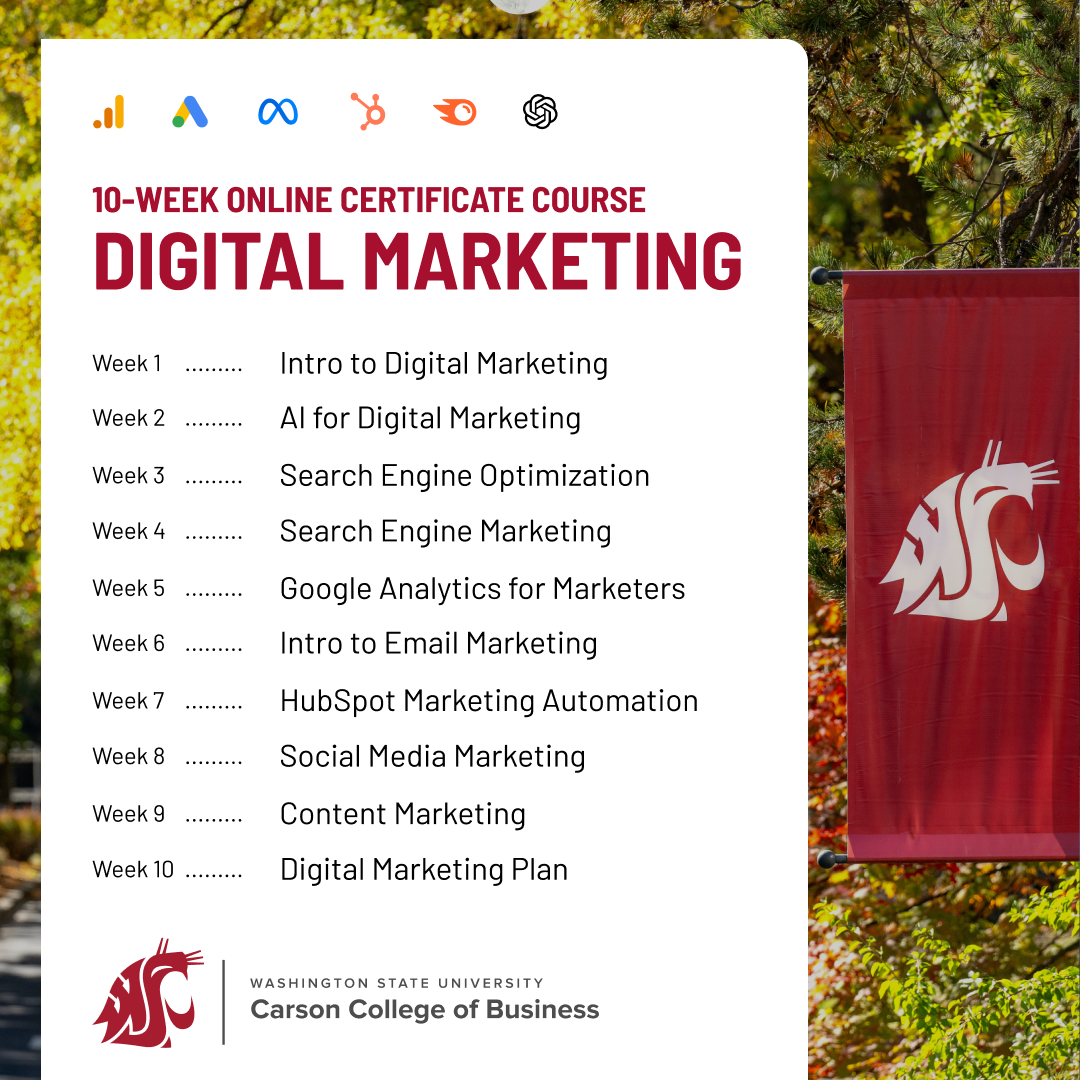 WSU Carson College of Business Facebook ad