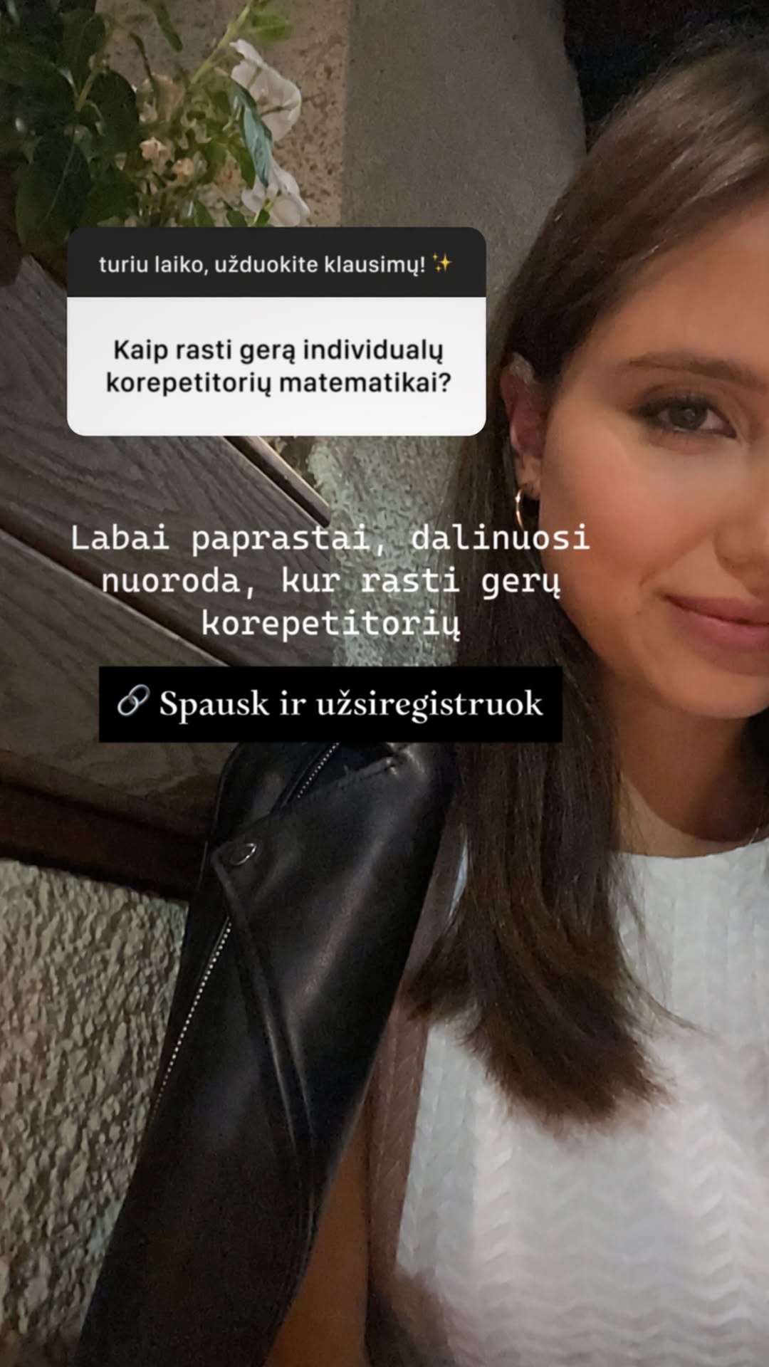 Mokytojas Eimantas Facebook ad: Išankstinė registracija