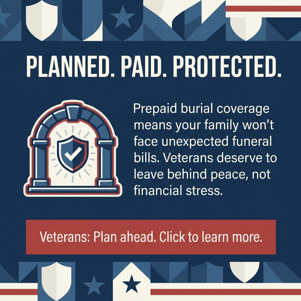 US Veterans Insurance Facebook ad