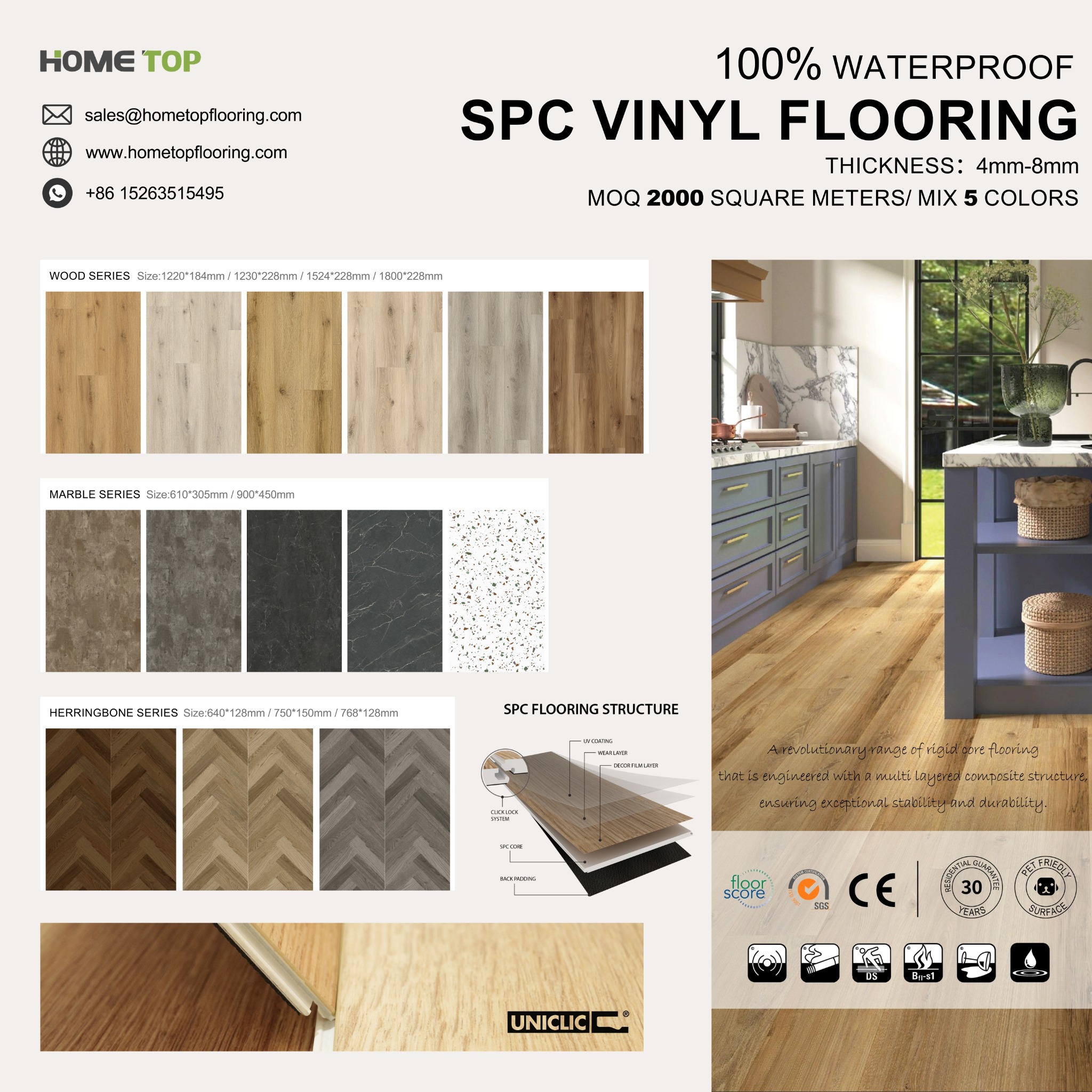 Hometop Flooring Facebook ad