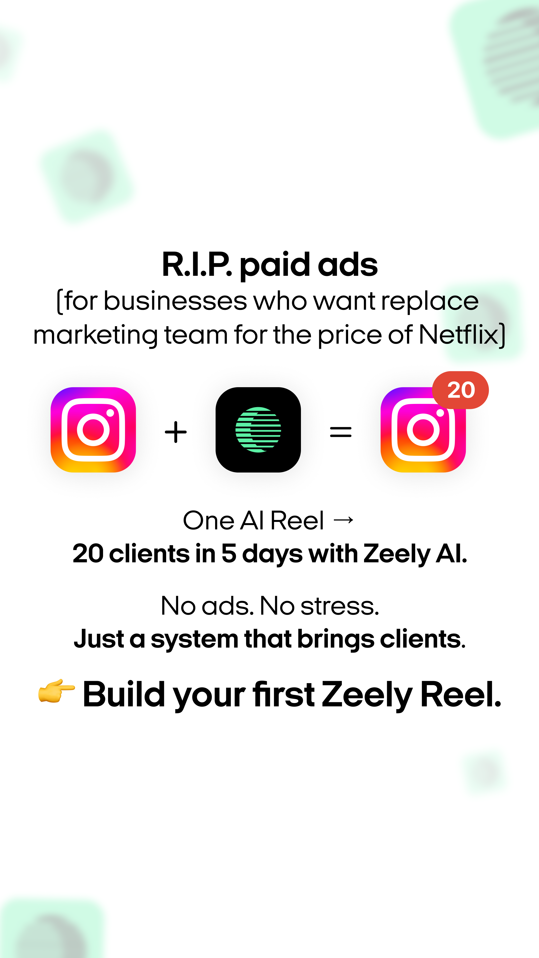 Zeely Facebook ad