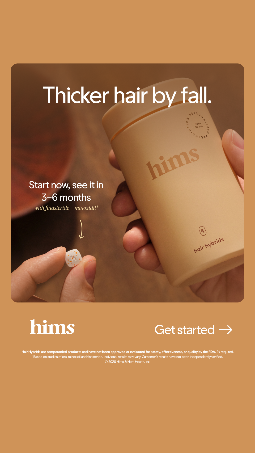 hims Facebook ad