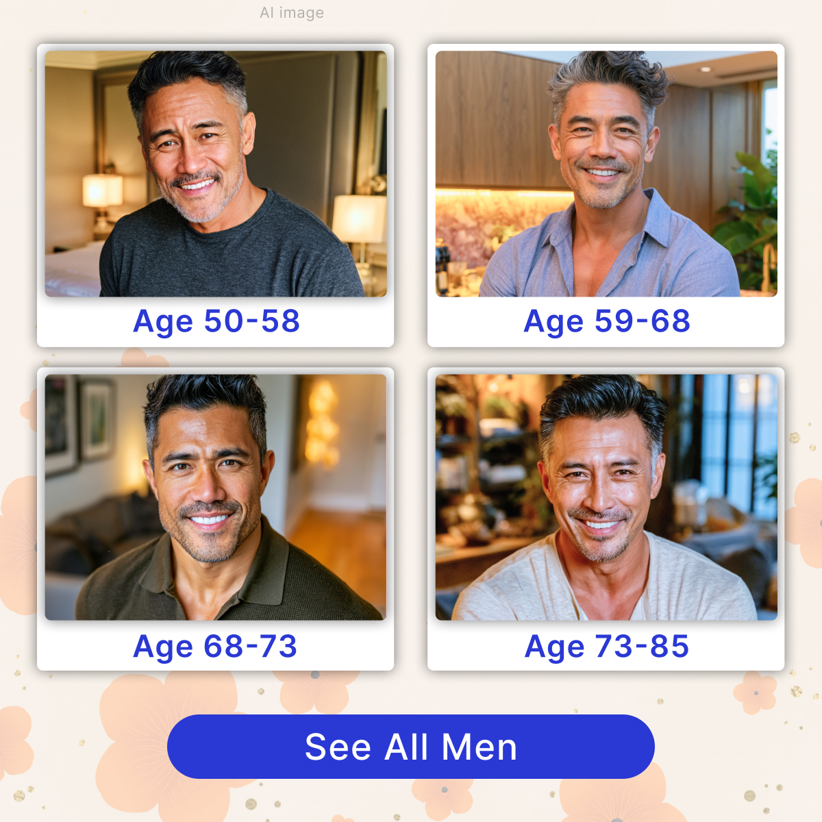 Maybe It’s You Facebook ad: Men Here Prefer Women 60+