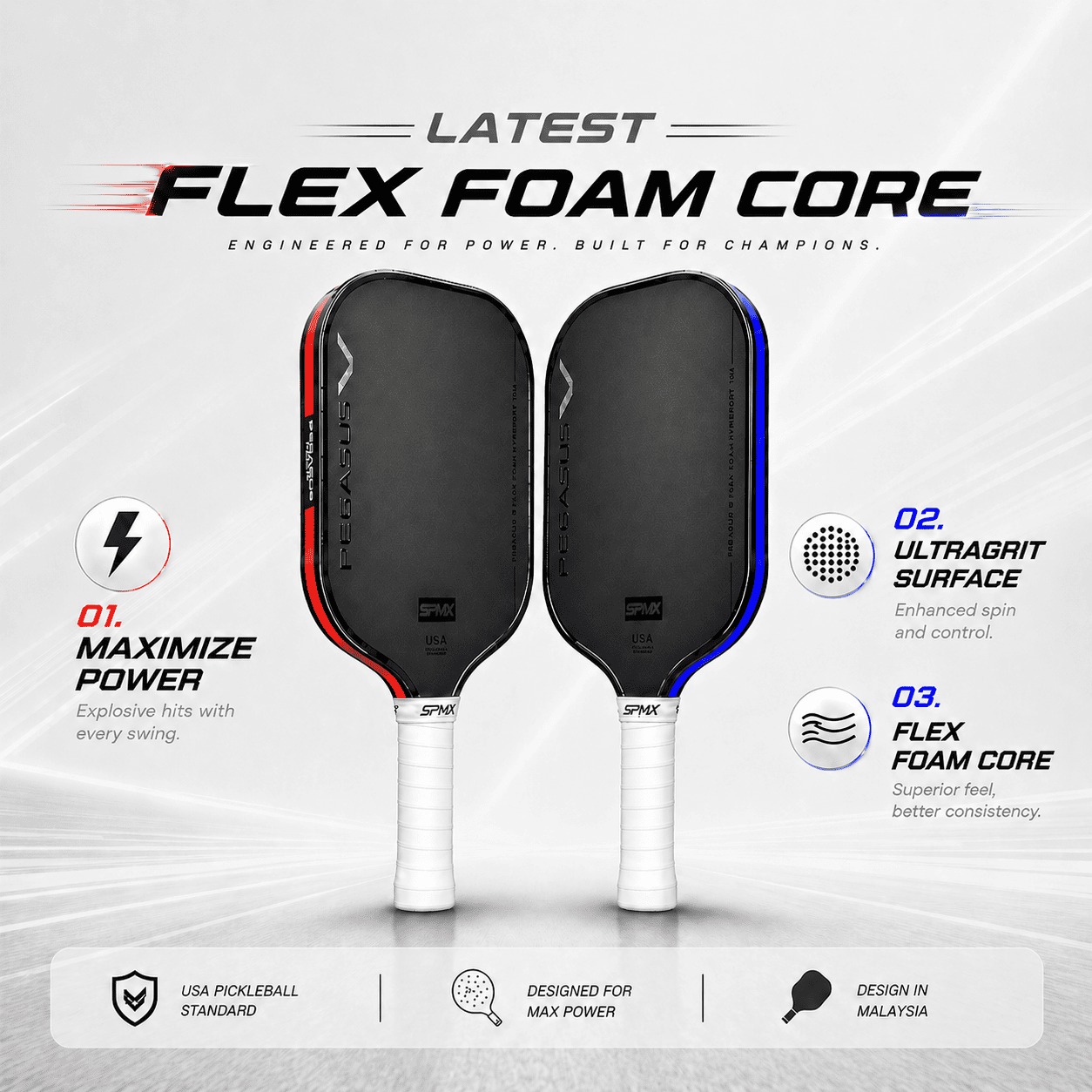 Supermax Pickleball MY Facebook ad: Shopee Malaysia | Free Shipping Across Malaysia