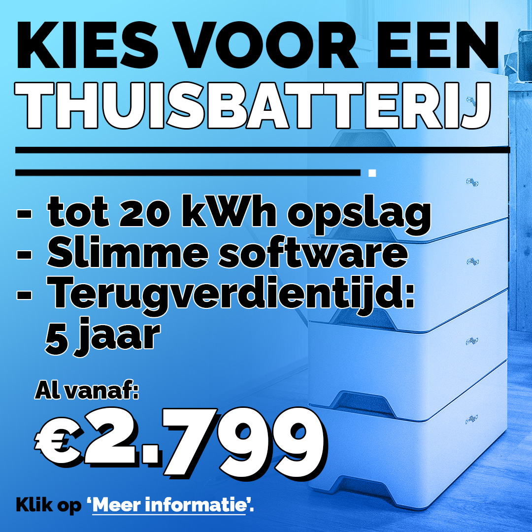 Thuisbatterij Deals Facebook ad