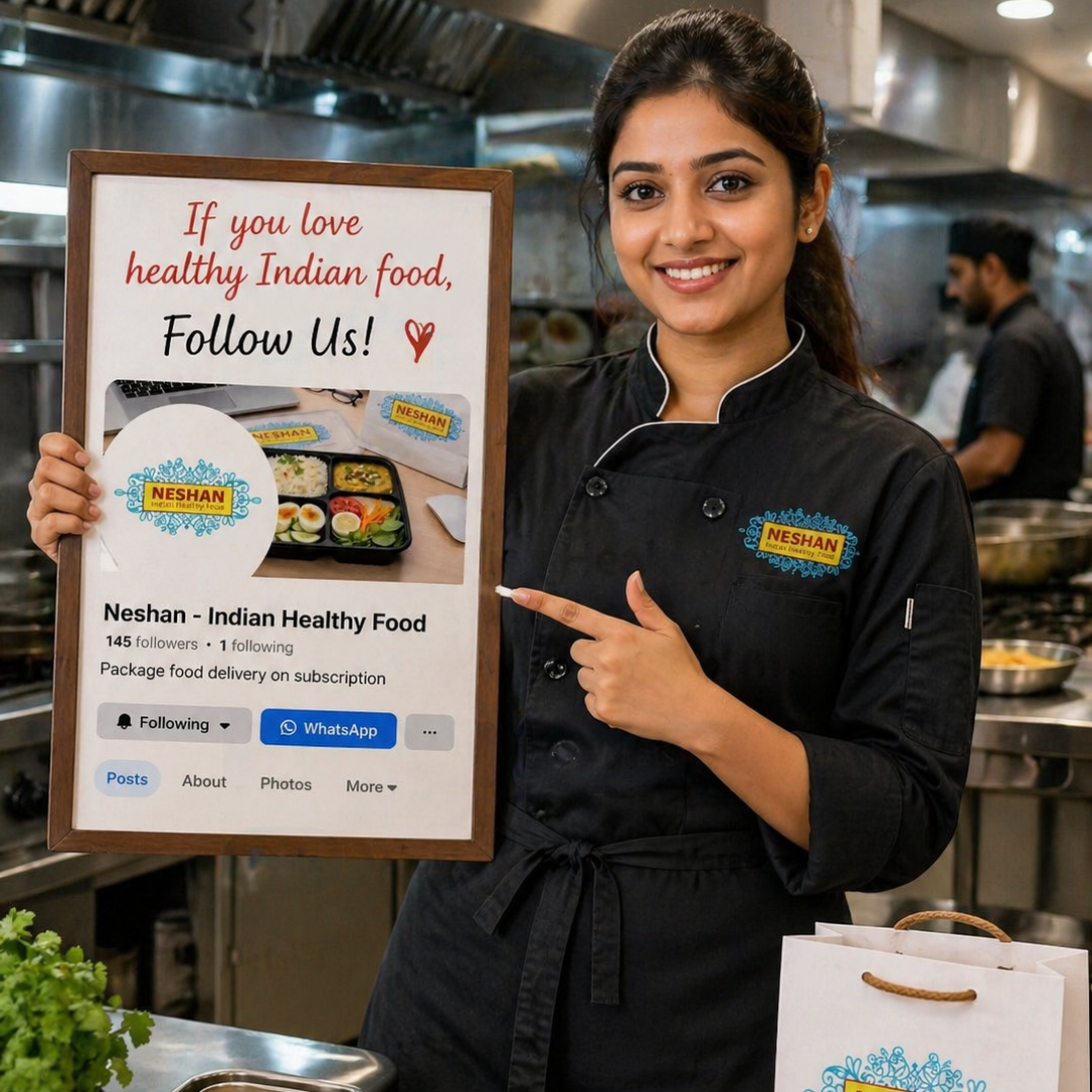 Neshan - Indian Healthy Food Facebook ad