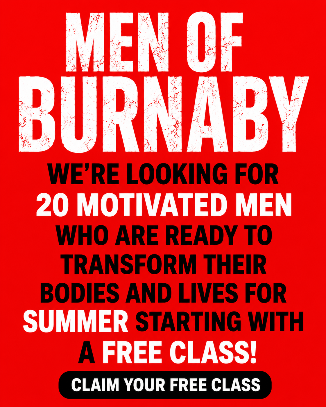 True North Kickboxing Burnaby Facebook ad