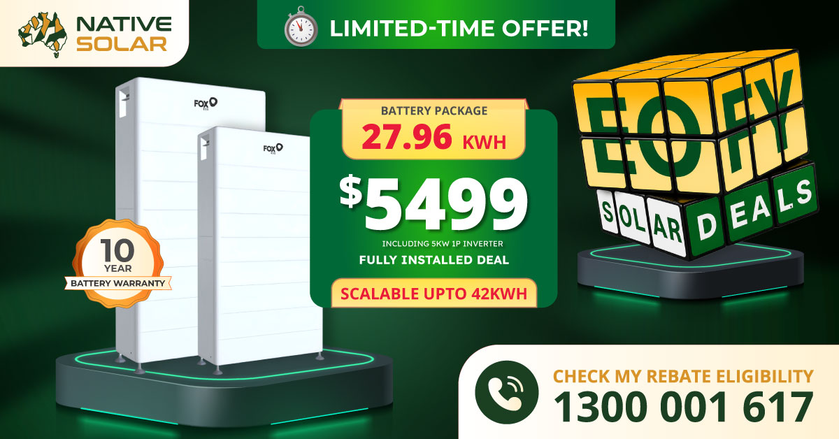 Native Solar Facebook ad