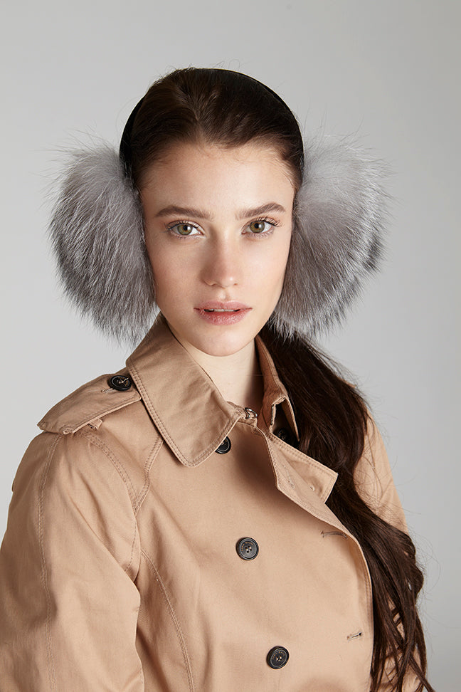 GK Furs Facebook ad: Explore our fox fur collection featuring luxurious natural…