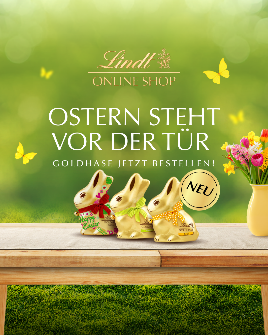 Lindt Facebook ad