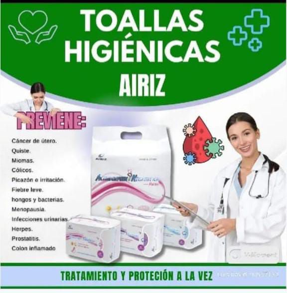 Emprendedores TIENS Facebook ad: Las toallas sanitarias higiénicas Airiz, con su avanzada…