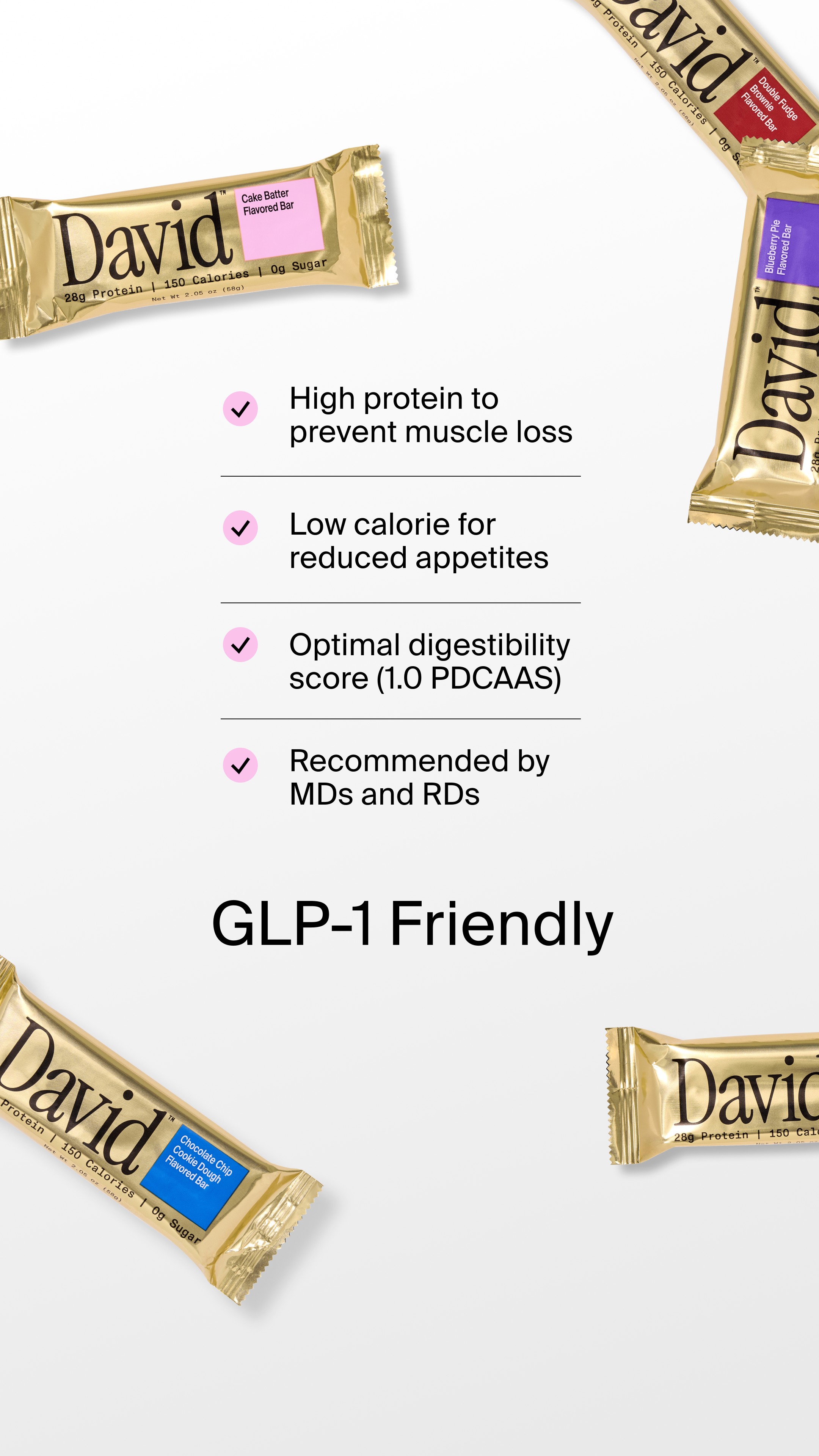 David Protein Facebook ad