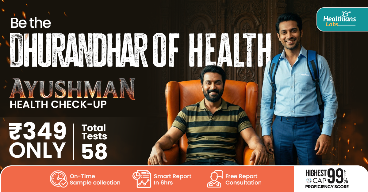 Healthians Facebook ad