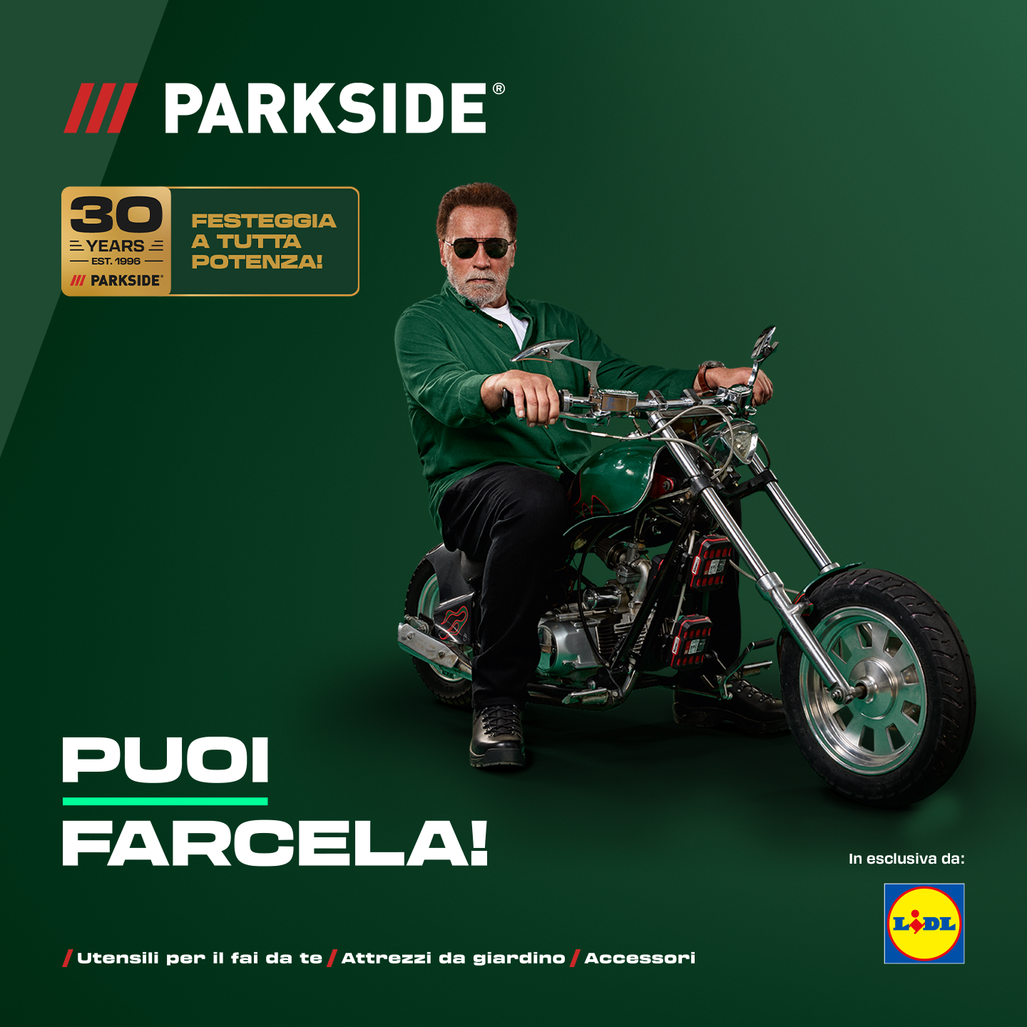 Parkside DIY Italia Facebook ad