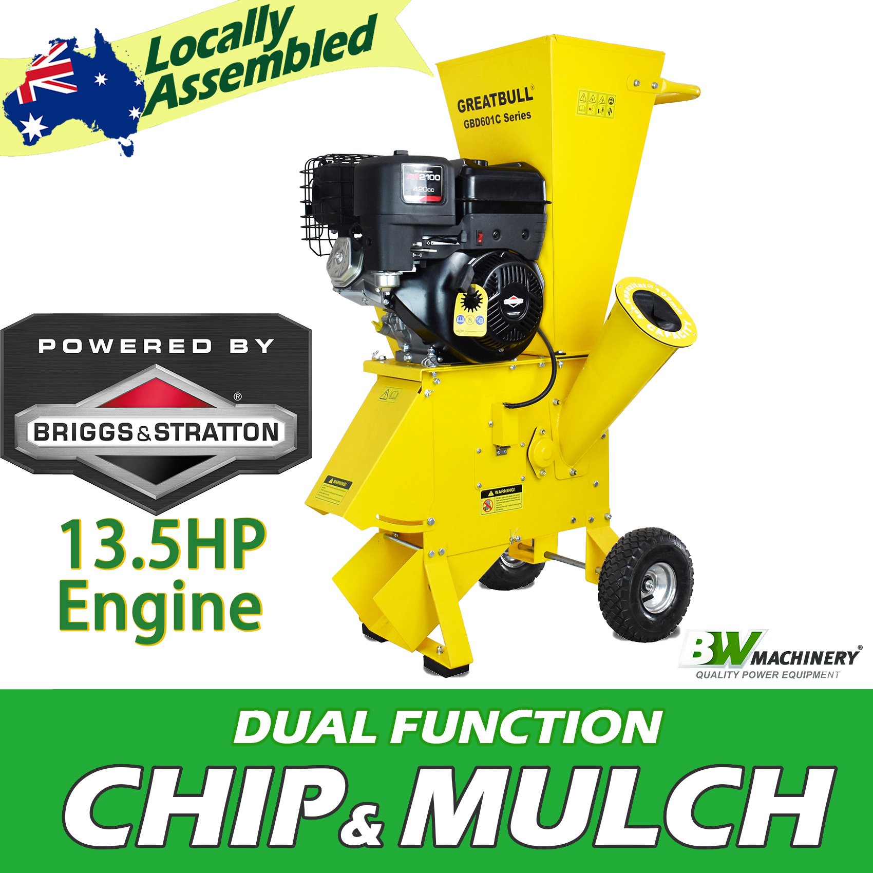 B.W. Machinery Facebook ad