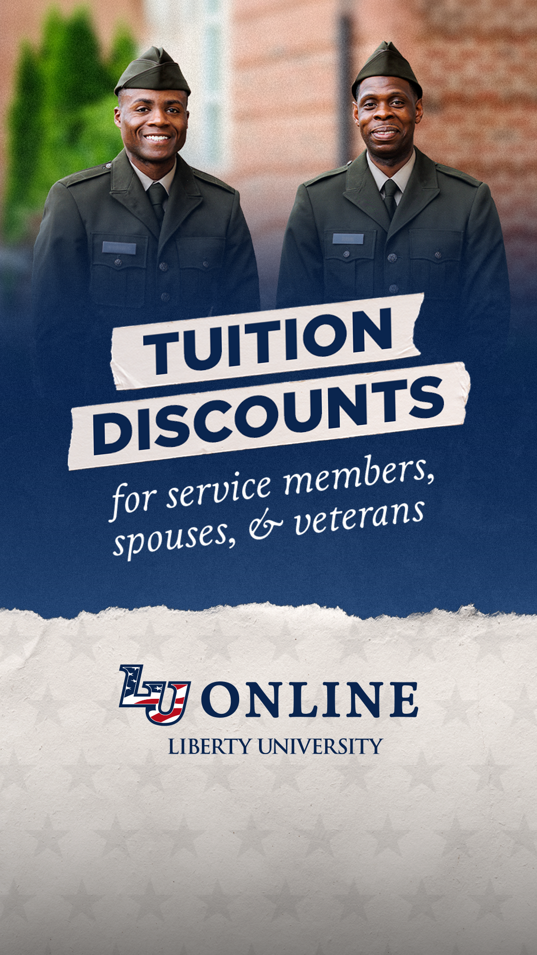 Liberty University Online Programs Facebook ad