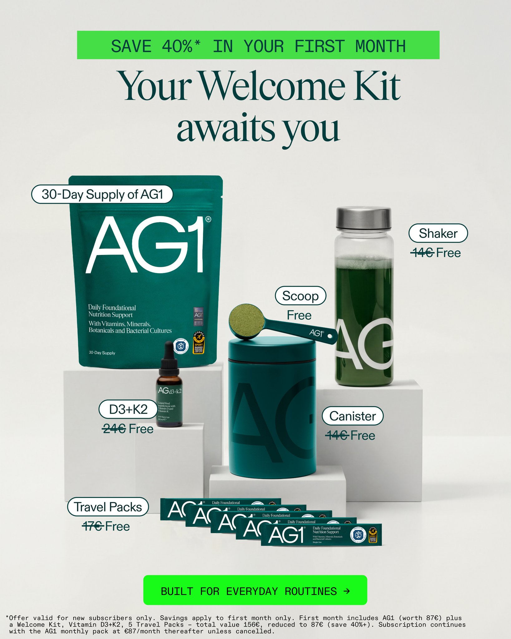 gee_k_dwns Facebook ad: Save 40% in your first month