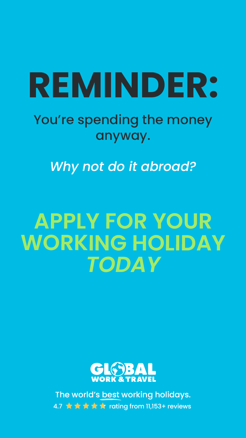 Global Work & Travel Facebook ad