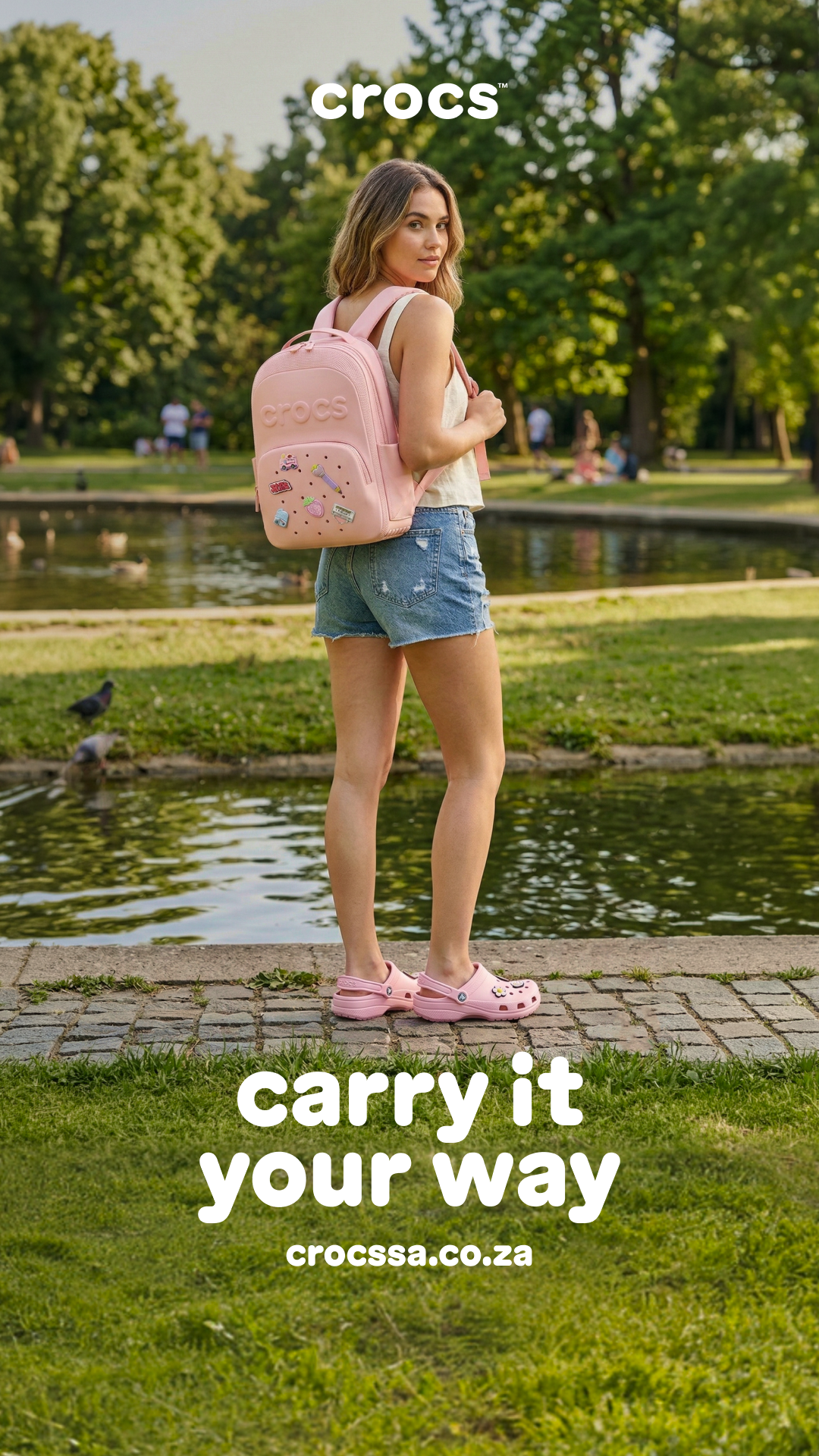 Crocs Facebook ad